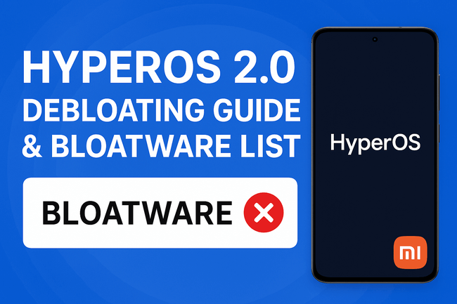 HyperOS 2.0 Debloating