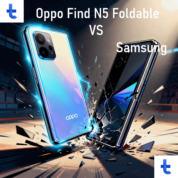 OPPO Find N5 Smartphone vs. Samsung Galaxy Z Fold 6: David Beats Goliath